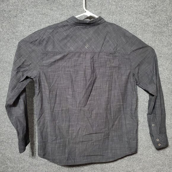 Prana Shirt Mens Size Large Long Sleeve Button Up Hiking Roll Tab Casual Preppy - Picture 6 of 12